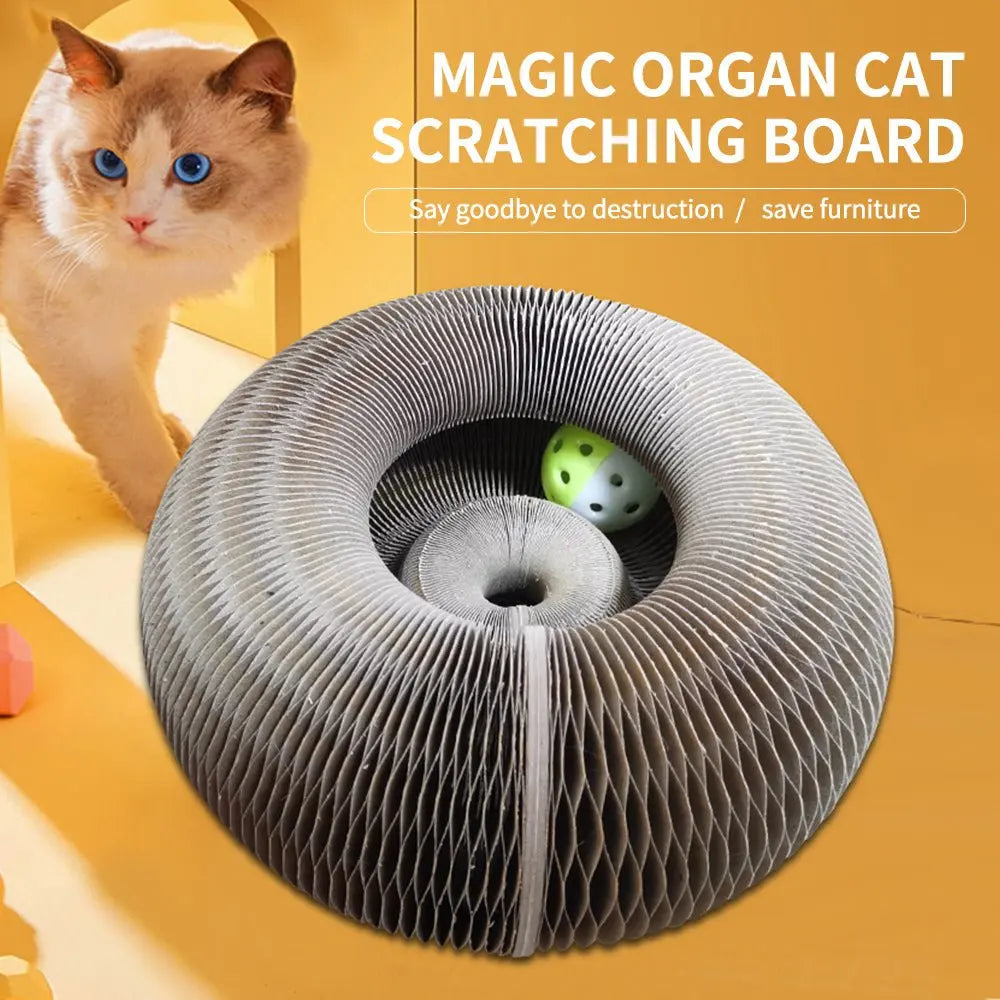 Foldable Cat Scratch Board