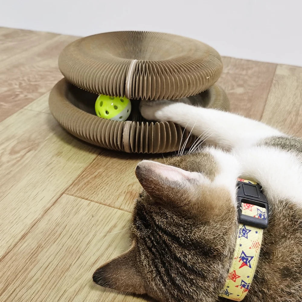 Foldable Cat Scratch Board