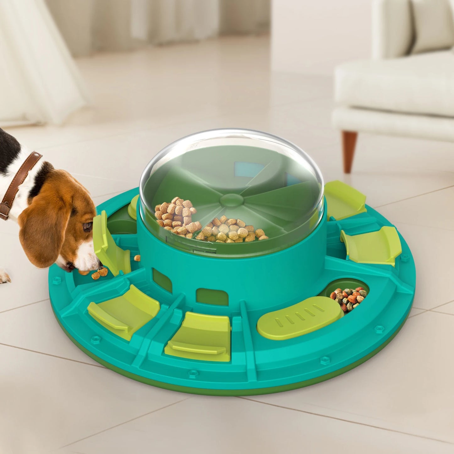 Multi functional dog puzzle toy