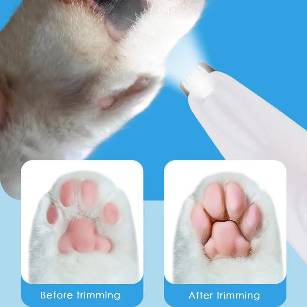 Dogs & cats  Paw Trimmer with LED Light Fully Waterproof