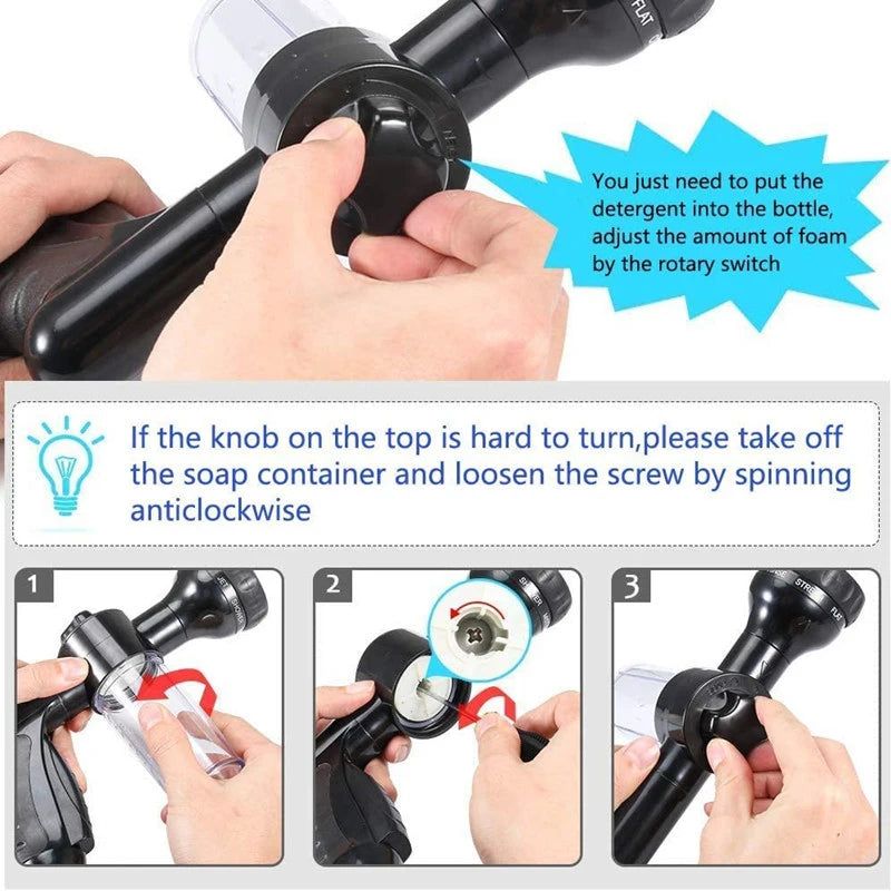 Pressure Hose Nozzle Foam Gun