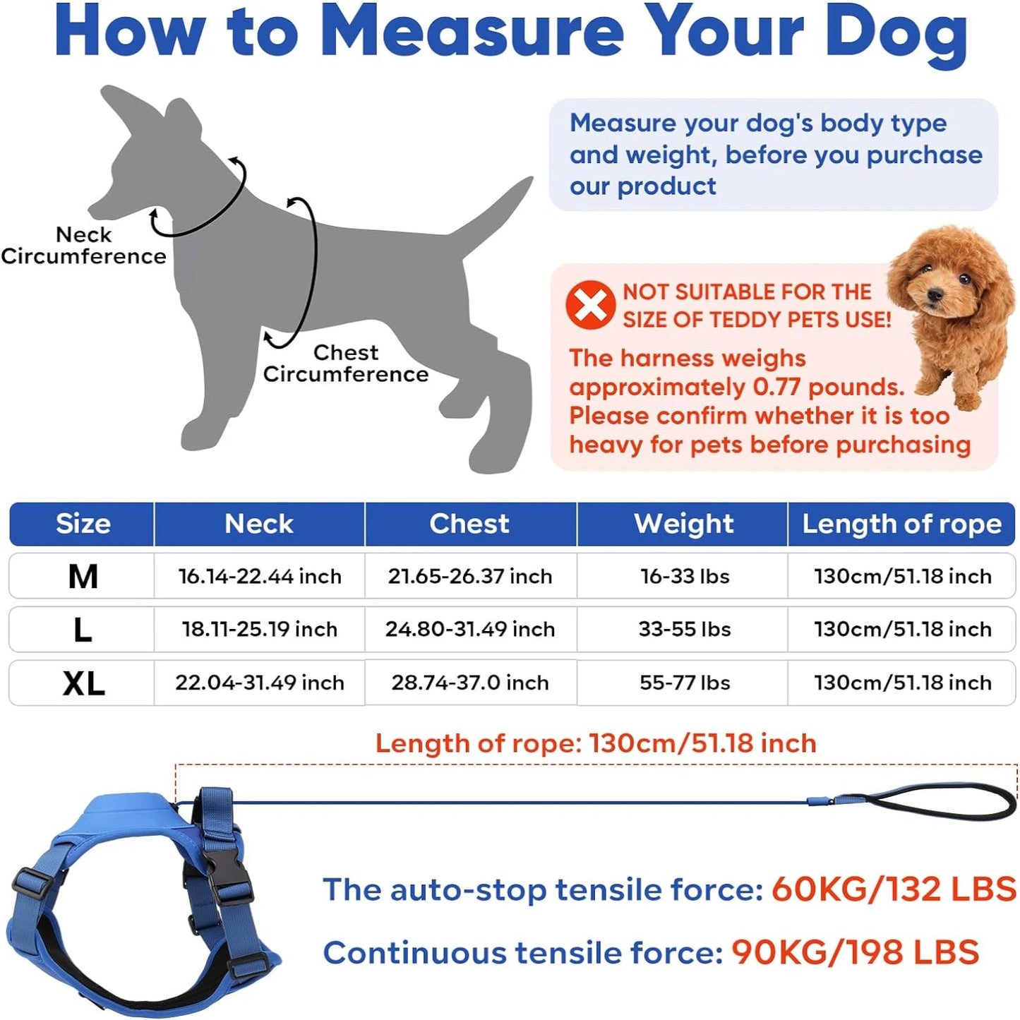 Adjustable  Dog Leash